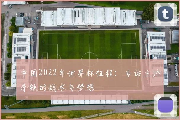 中国2022年世界杯征程：专访主帅李铁的战术与梦想